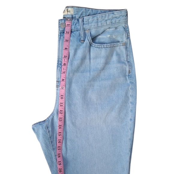 Madewell The Curvy Perfect Vintage Jean Sz 31 Light Wash Denim 100% Cotton - Picture 5 of 13